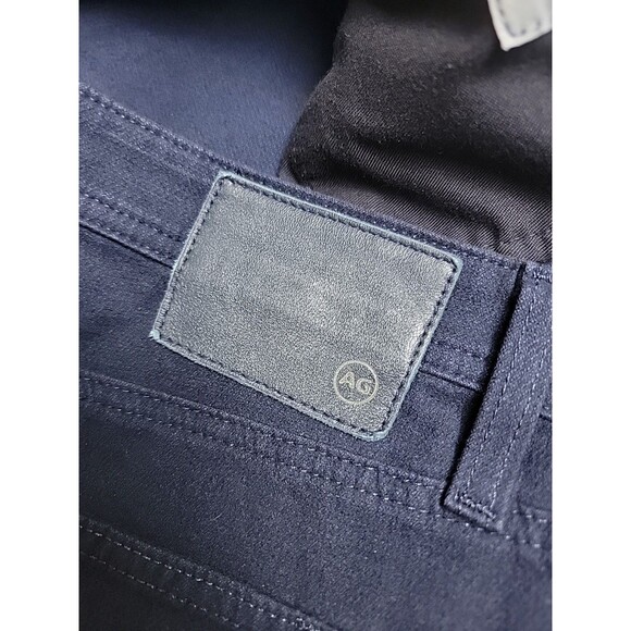 Adriano Goldschmied Pants Mens 38x34 (40x32) Everett Slim Straight Navy Blue - Picture 12 of 14